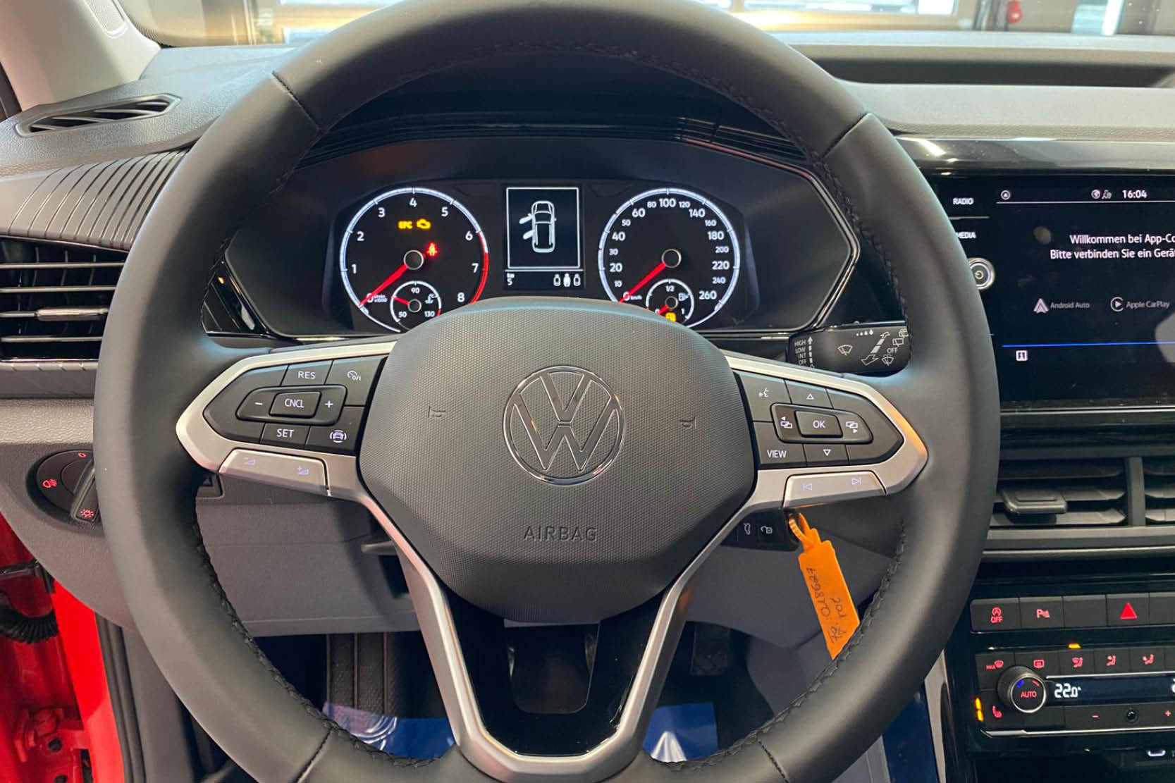 Lenkrad bei der VW T-Cross Life